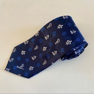 Hawaiian Handmade Blue Necktie